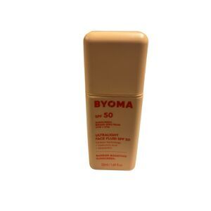 BYOMA Ultralight Face Fluid SPF 50 | Barrier Boosting Sunscreen | New 02/2027